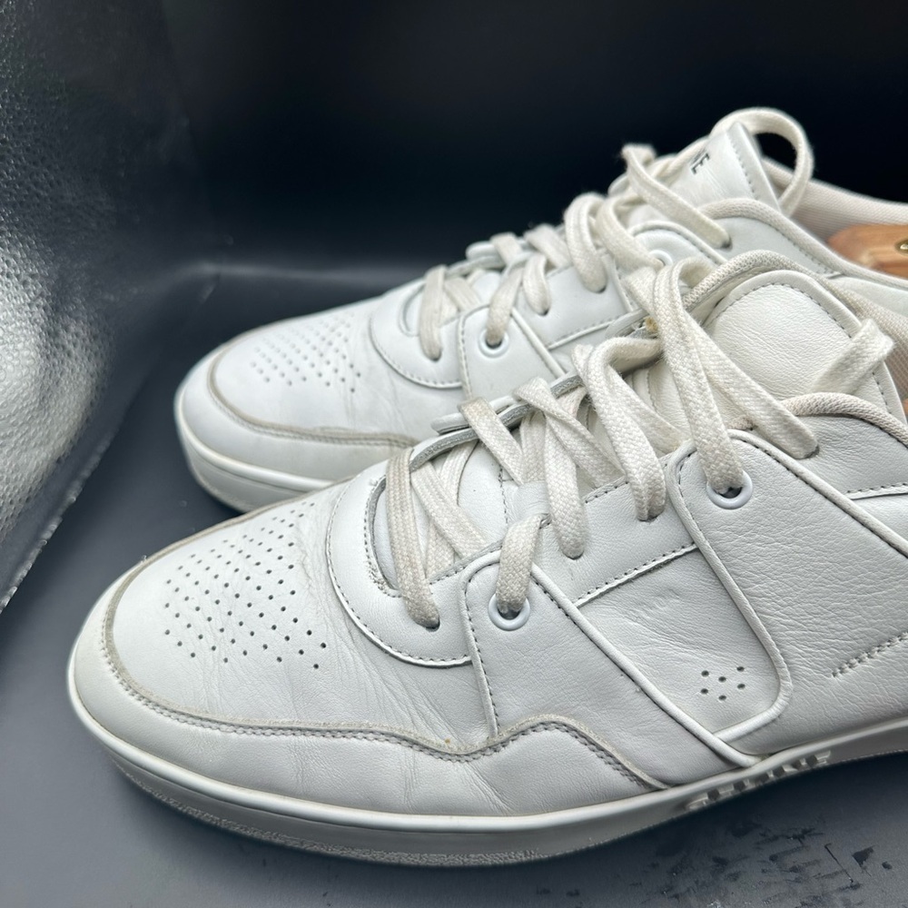 Celine Hedi Slimane Distressed White Sneakers - Picture 5 of 10